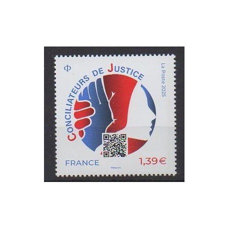 France - Poste - 2025 - Conciliateurs de justice