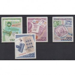 États-Unis - 1986 - No 1615/1618 - Philatélie