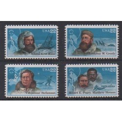 États-Unis - 1986 - No 1668/1671 - Polaire