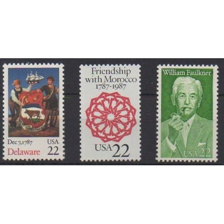 États-Unis - 1987 - No 1768/1770