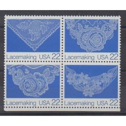 États-Unis - 1987 - No 1773/1776 - Artisanat ou métiers