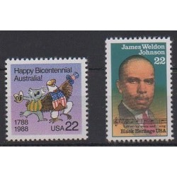 États-Unis - 1988 - No 1798/1799
