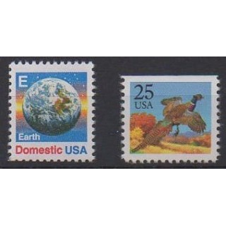 Buy this set of stamps of United States of the year 1988 (Nb 1808/1809).