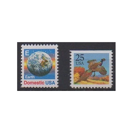 États-Unis - 1988 - No 1808/1809