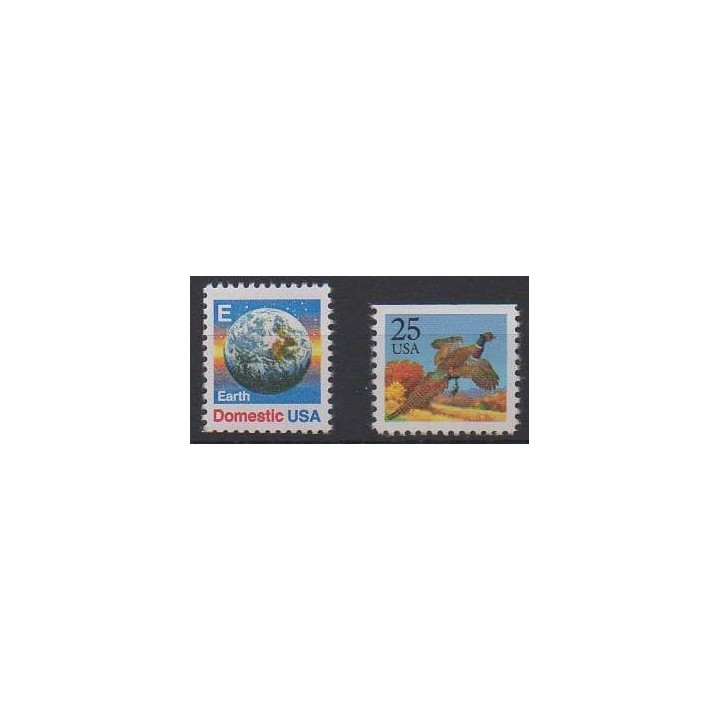 Buy this set of stamps of United States of the year 1988 (Nb 1808/1809).