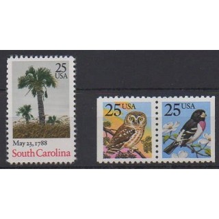 Buy this set of stamps of United States of the year 1988 (Nb 1812/1814).