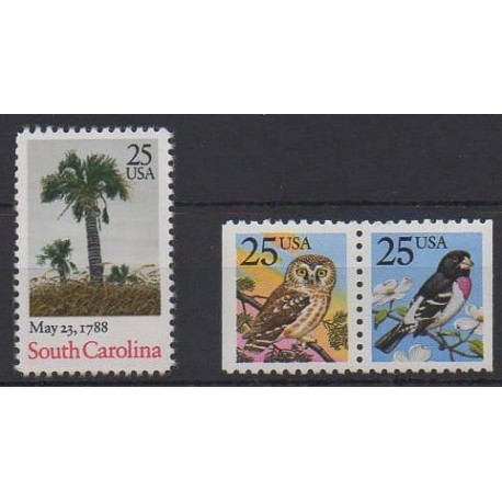 États-Unis - 1988 - No 1812/1814