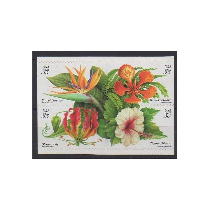 Acheter cette série de timbres des États-Unis de l'année 1999 (No 2884/2887).