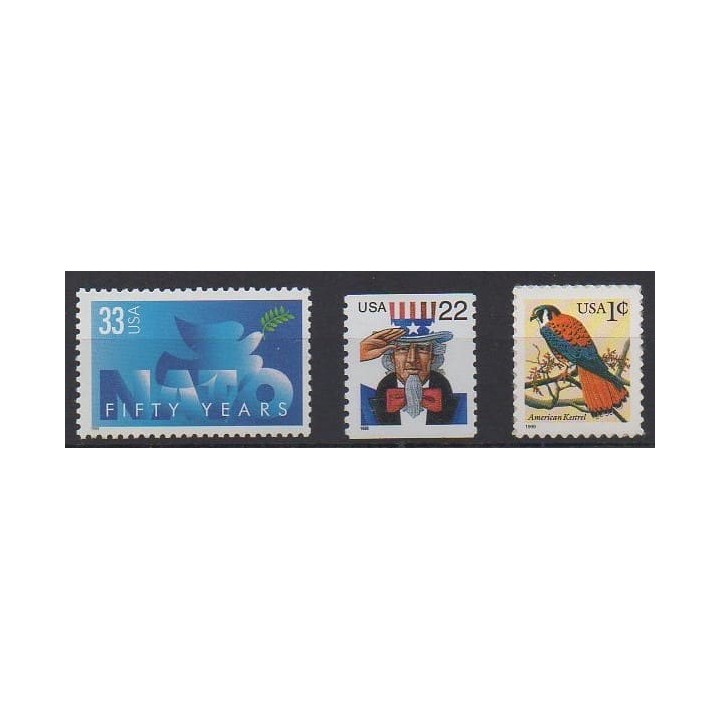 Buy this set of stamps of United States of the year 1999 (Nb 2960/2962).
