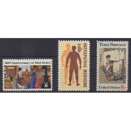 États-Unis - 1972 - No 967/969