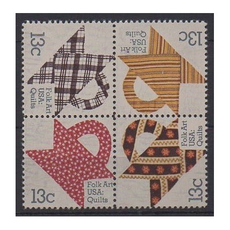 États-Unis - 1978 - No 1189/1192 - Art