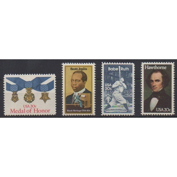 Acheter cette série de timbres des États-Unis de l'année 1983 (No 1483/1486).