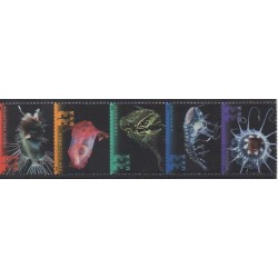États-Unis - 2000 - No 3130/3134 - Vie marine