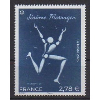 Buy this stamp of France of the year 2025 (Jérôme Mesnager).