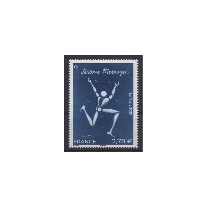 Buy this stamp of France of the year 2025 (Jérôme Mesnager).