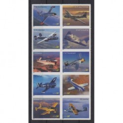 États-Unis - 2005 - No 3670/3679 - Aviation