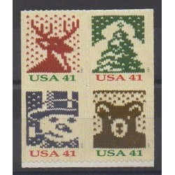 United States - 2007 - Nb 4001a/4004a - Christmas