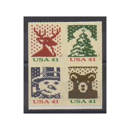 United States - 2007 - Nb 4001a/4004a - Christmas
