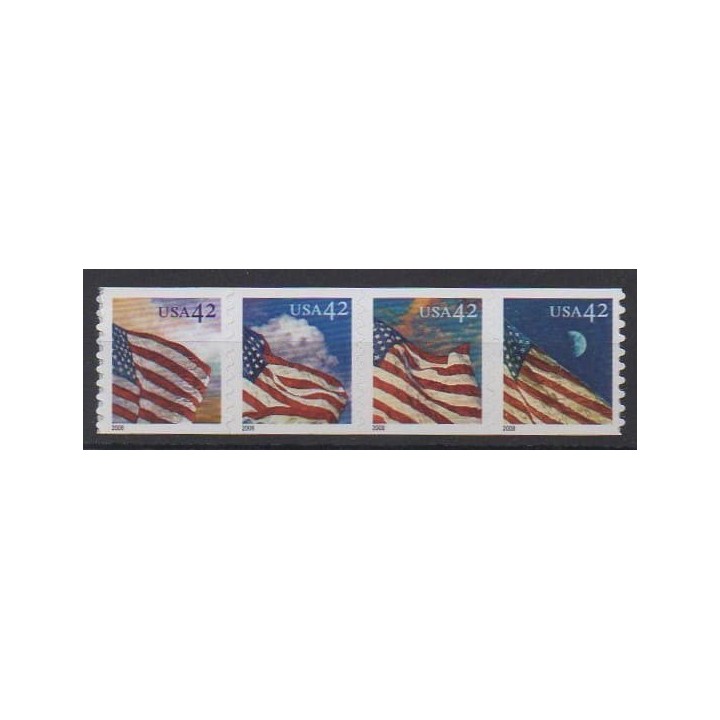 Acheter cette série de timbres des États-Unis de l'année 2008 (No 4024/4027).