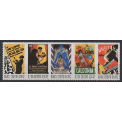 États-Unis - 2008 - No 4080/4084 - Cinéma