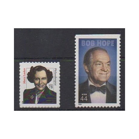 États-Unis - 2009 - No 4166/4167 - Célébrités