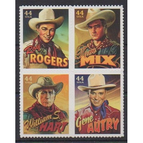 États-Unis - 2010 - No 4267/4270 - Cinéma
