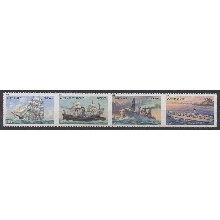 Acheter cette série de timbres des États-Unis de l'année 2011 (No 4393/4396).