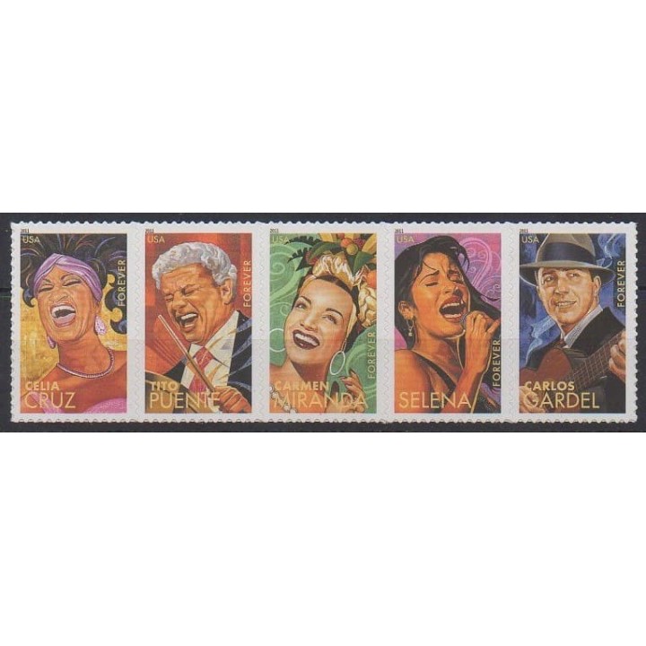 Acheter cette série de timbres des États-Unis de l'année 2011 (No 4323/4327).