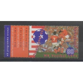Stamps - Netherlands - 1994 - Nb 1480 - Soccer World Cup