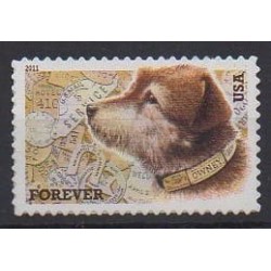 États-Unis - 2011 - No 4392 - Chiens