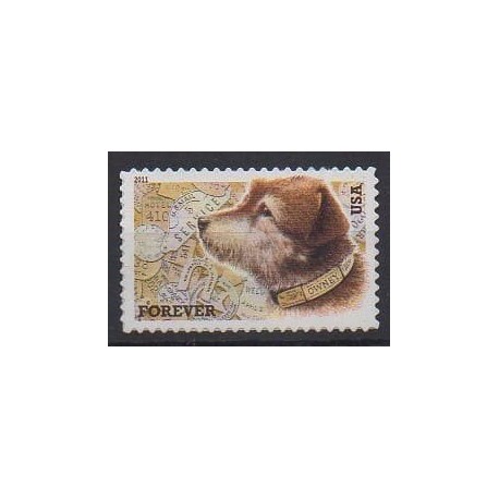 États-Unis - 2011 - No 4392 - Chiens