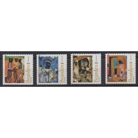 États-Unis - 2011 - No 4416/4419 - Peinture
