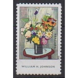 États-Unis - 2012 - No 4471 - Peinture - Fleurs