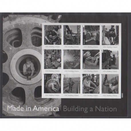 États-Unis - 2013 - No 4622/4633 - Artisanat ou métiers