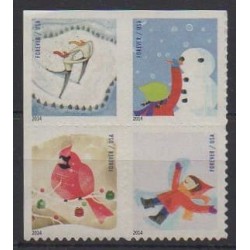 États-Unis - 2014 - No 4759/4762 - Noël
