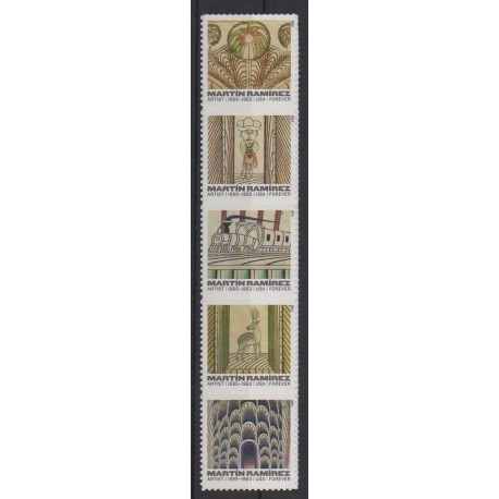 États-Unis - 2015 - No 4785/4789 - Peinture