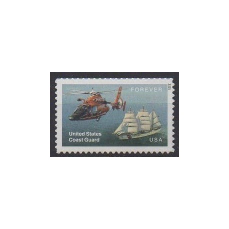 United States - 2015 - Nb 4827 - Helicopters - Boats