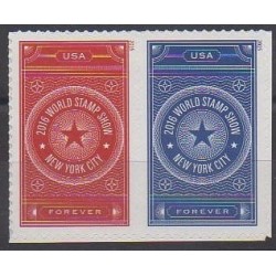 États-Unis - 2015 - No 4828/4829 - Philatélie