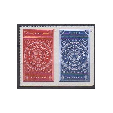 États-Unis - 2015 - No 4828/4829 - Philatélie