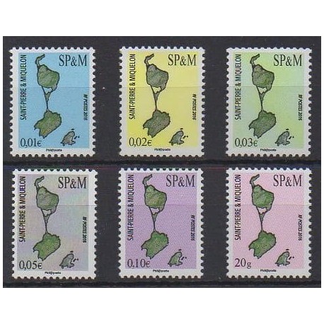 Saint-Pierre et Miquelon - 2016 - No 1151/1156