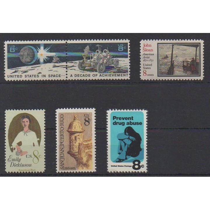 Buy this set of stamps of United States of the year 1971 (Nb 931/936).