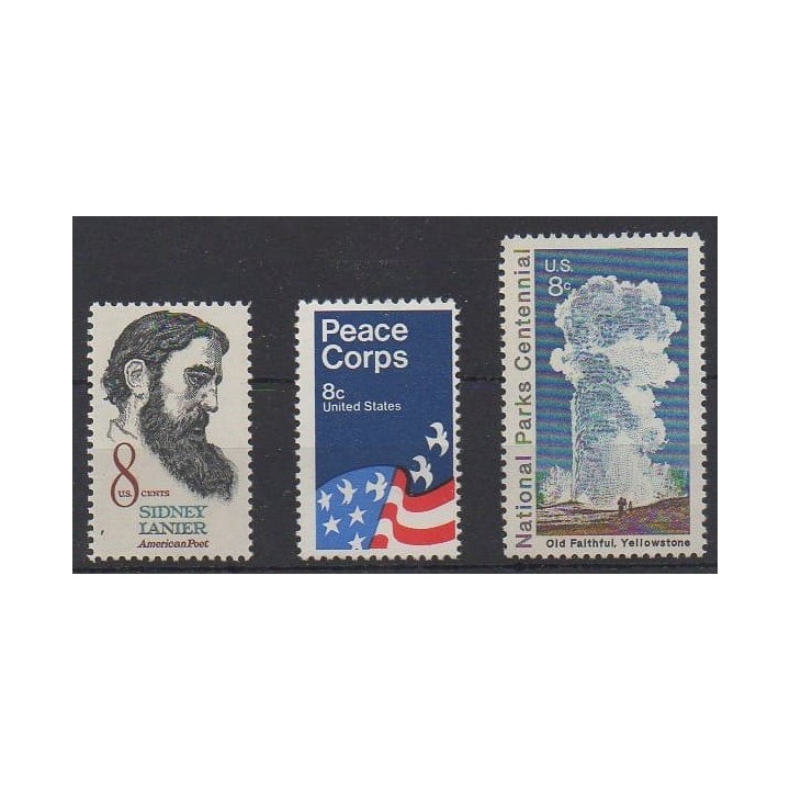 Buy this set of stamps of United States of the year 1972 (Nb 944/946).