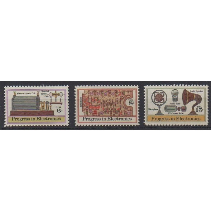 Buy this set of stamps of United States of the year 1973 (Nb 994/996).