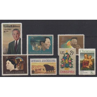 Buy this set of stamps of United States of the year 1973 (Nb 1001/1007).