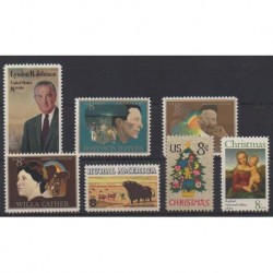 États-Unis - 1973 - No 1001/1007