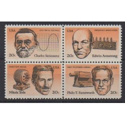 United States - 1983 - Nb 1497/1500 - Science