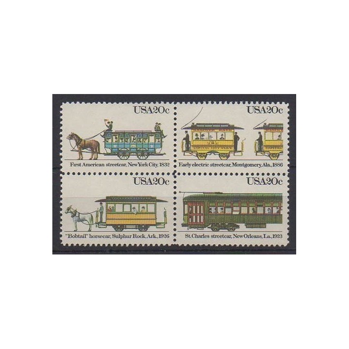 Acheter cette série de timbres des États-Unis de l'année 1983 (No 1501/1504).
