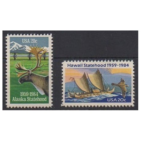 United States - 1984 - Nb 1508 and 1526