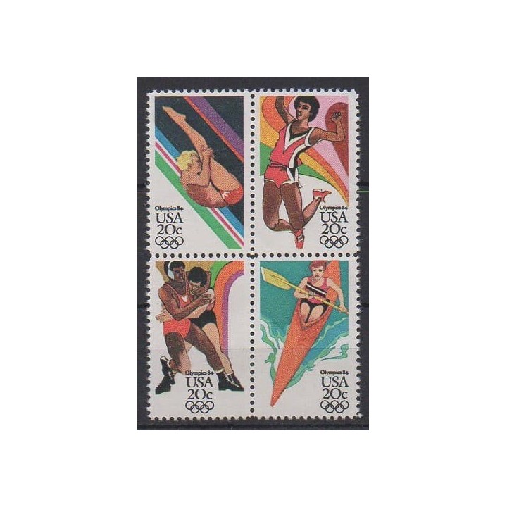 Buy this set of stamps of United States of the year 1984 (Nb 1528/1531).