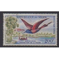 Niger - 1961 - No PA21 - Oiseaux - Environnement - Oblitéré